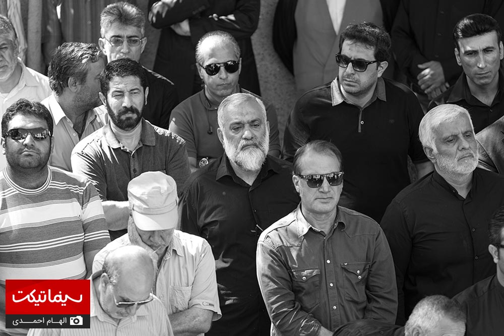 مراسم تشییع حبیب الله کاسه ساز