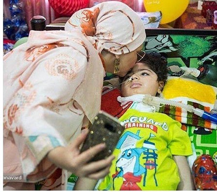 سلفی عجیب بهنوش بختیاری