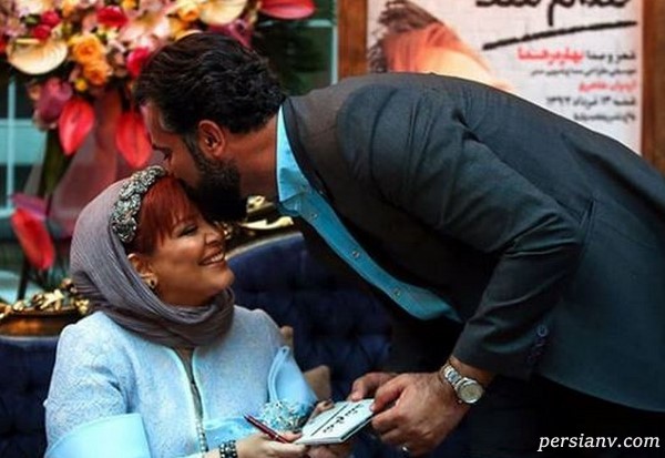 بهاره رهنما و همسرش عکس بهاره رهنما و همسرش