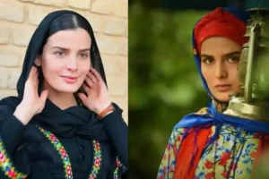 غزاله اکرمی در ۳۰ سالگی ؛ استایل خاص و متفاوت با سربند دانتل قرمز