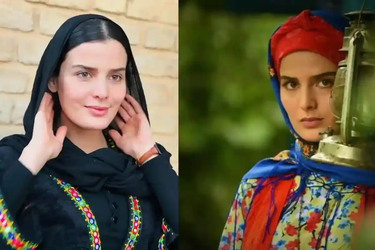 غزاله اکرمی در ۳۰ سالگی ؛ استایل خاص و متفاوت با سربند دانتل قرمز