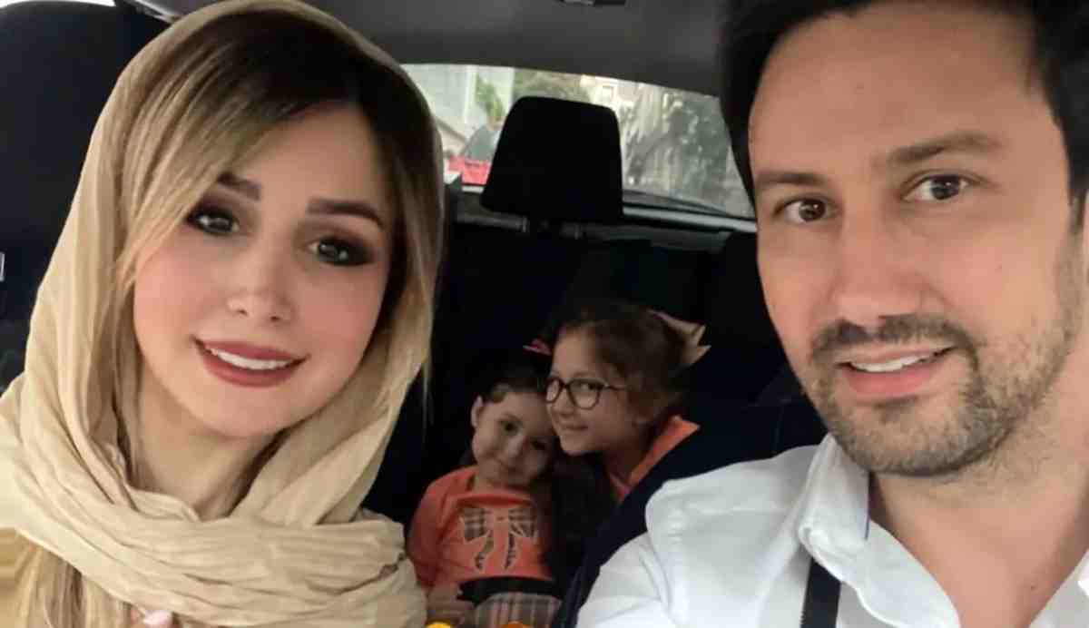 عکس عاشقانه شاهرخ استخری و همسرش؛ تصویری از گذشته پس از شایعات جدایی