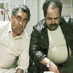 قاب خاطره‌انگیز عزت‌الله انتظامی و اکبر عبدی در سفر خارجی + عکس
