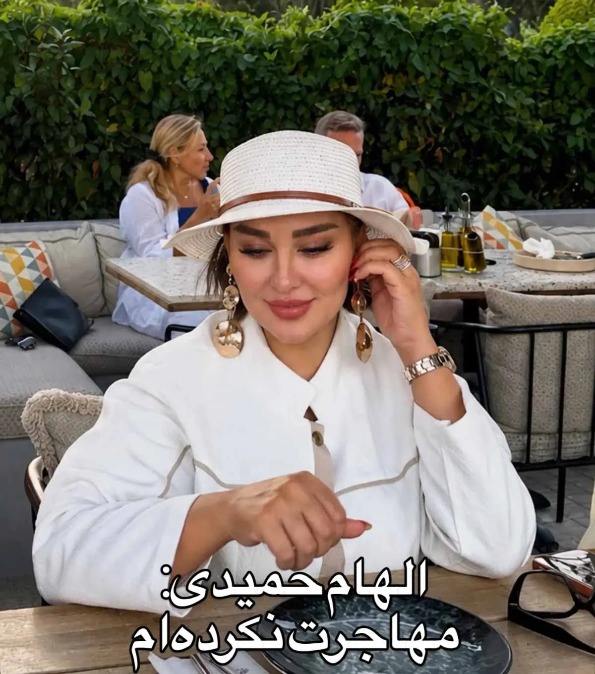 الهام حمیدی درباره سفر اخیرش به اروپا توضیح داد / پایانِ گمانه‌زنی‌ها + عکس