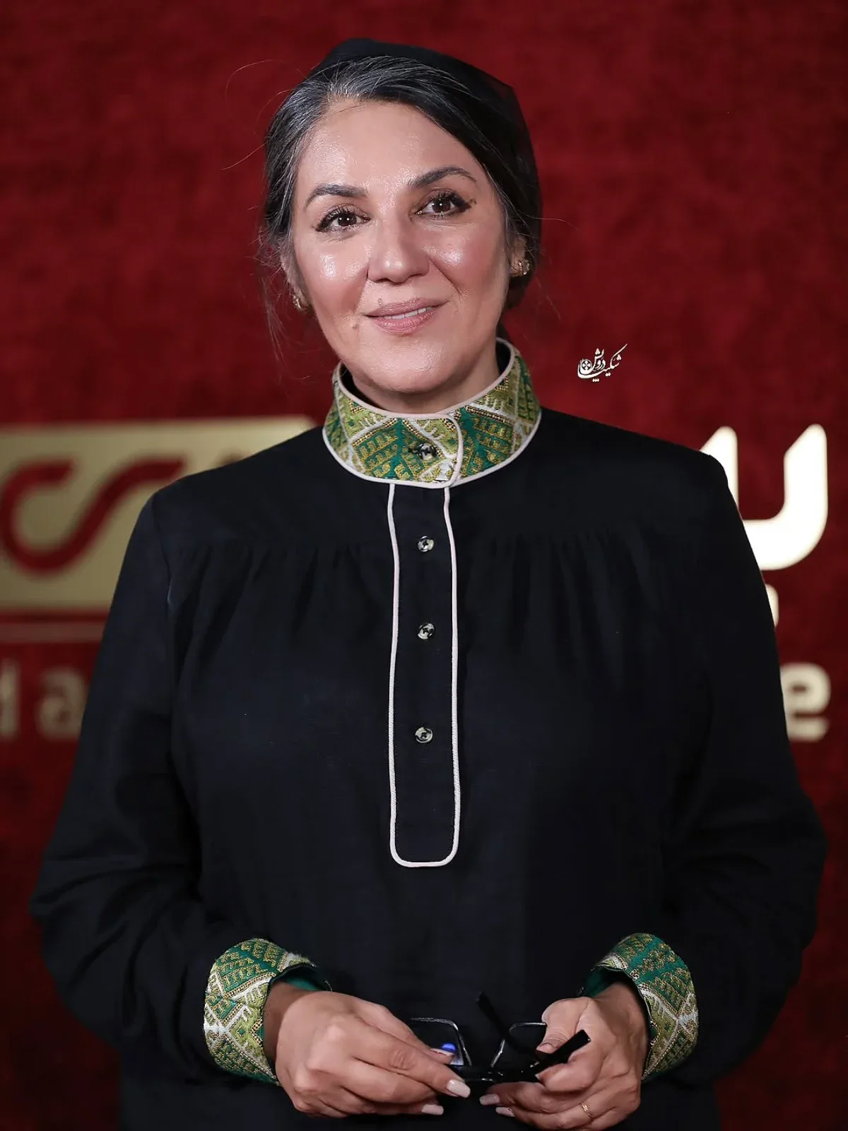 حضور ستاره اسکندری در گردهمایی هنرمندان سینما عکس ستاره اسکندری با استایل سنتی در گردهمایی هنرمندان سینما