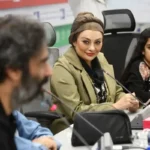 حرف‌های بامزه دختر یکتا ناصر در نشست خبری؛ واکنش مادر و پدرش دیدنی شد