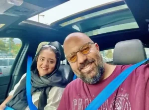 واکنش بامزه علی اوجی برای تغییر حالوهوای نرگس محمدی