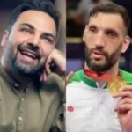 تغییر چهره احسان علیخانی در دیدار دوباره با قهرمان والیبال مهمان ماه عسل