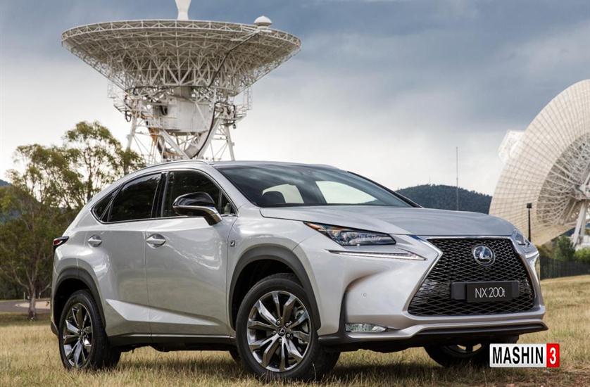 نمای ظاهری لکسوس NX لکسوس NX