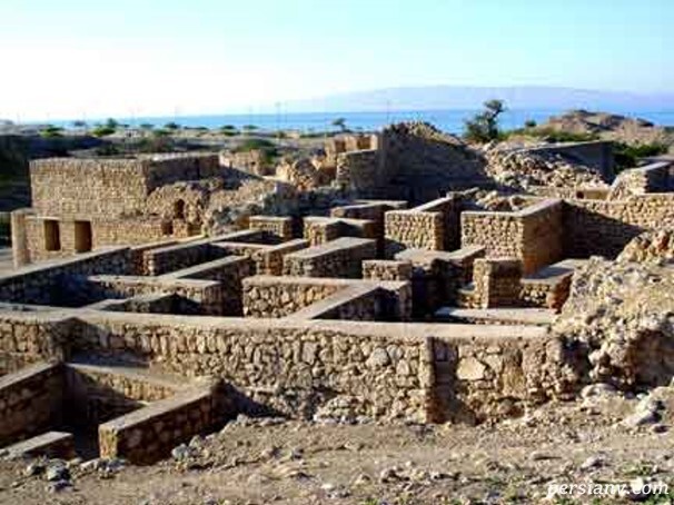 شهر باستانی حریره جاذبه های تاریخی کیش