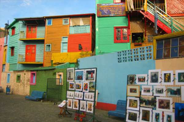 خیابان های رنگارنگی