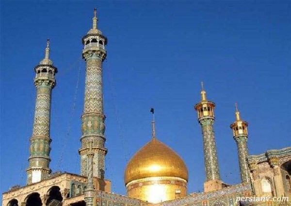 جاذبه های شهر قم - حرم حضرت معصومه جاذبه های شهر قم