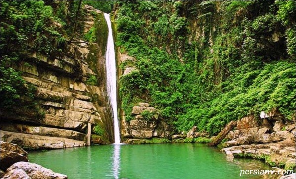 جاذبه های گردشگری گلستان - آبشار کبودوال جاذبه های گردشگری گلستان