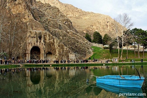 طاق بستان جاذبه معروف کرمانشاه + تصاویر