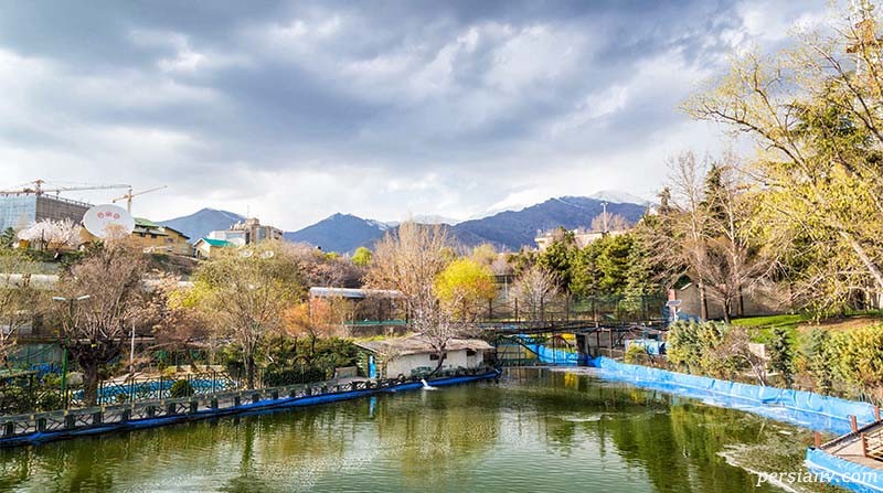 دریاچه ای در پارک ملت تهران دریاچه پارک ملت