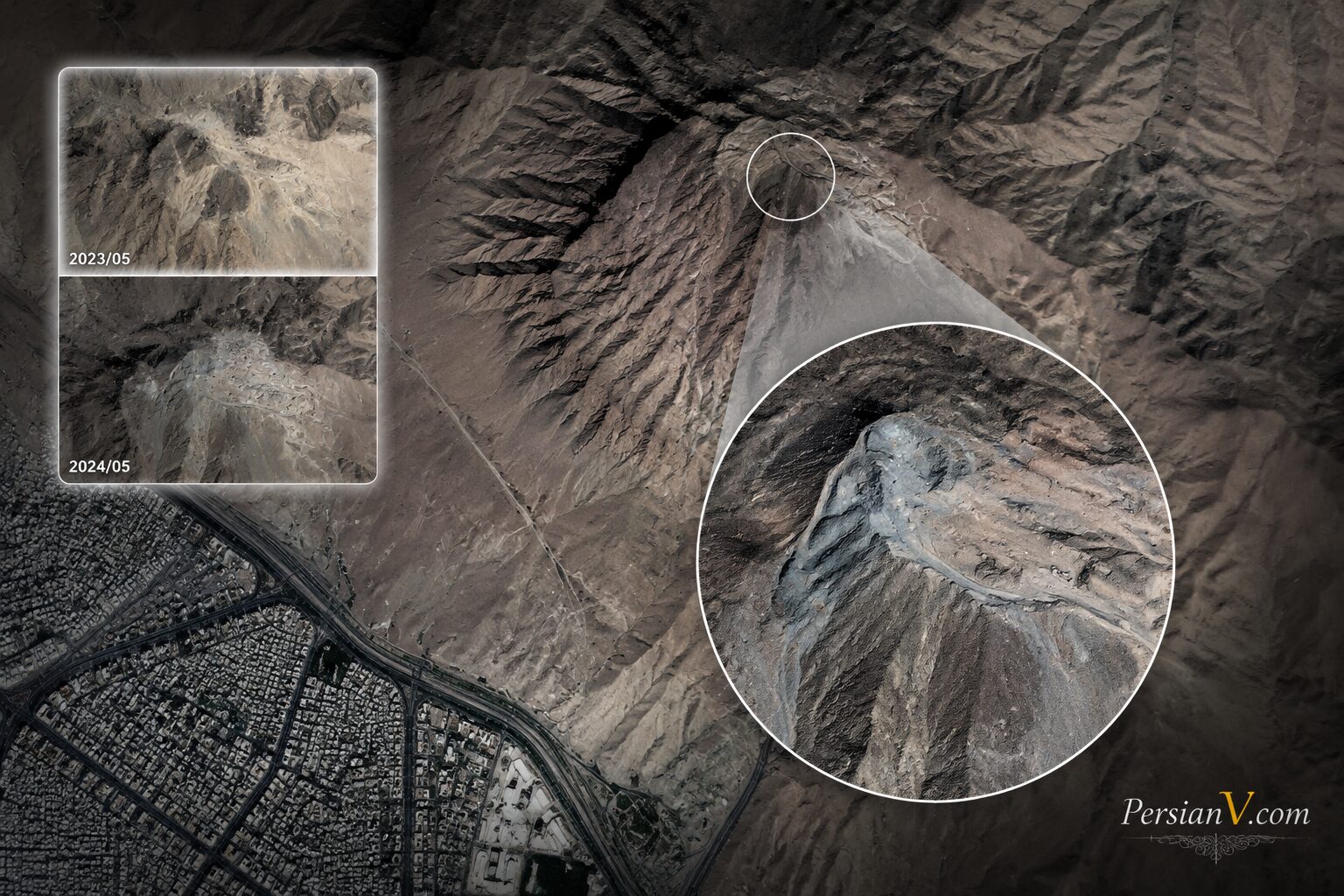 کوه کلنگ در اصفهان