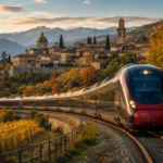 سفر ریلی در ایتالیا