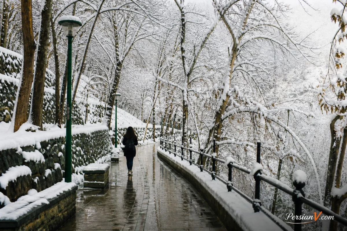 جاهای دیدنی تهران در زمستان