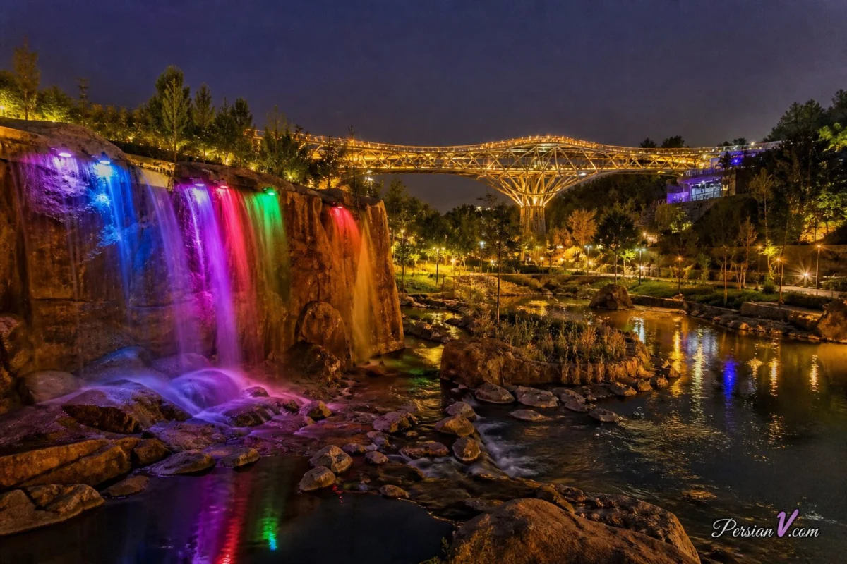 جاهای دیدنی تهران در شب