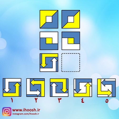 تست هوش تابلوی بعدی