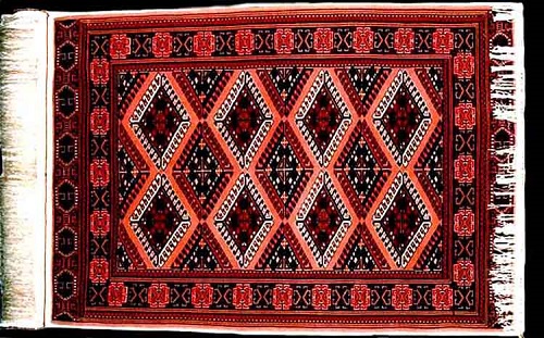 تاریخچه فرش ترکمن و نحوه ورود آن به روسیه تاریخچه فرش ترکمن