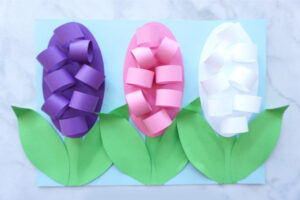 کاردستی هفت سین ؛ ساخت گل‌های سنبل کاغذی برای سفره هفت سین و استقبال از سال نو