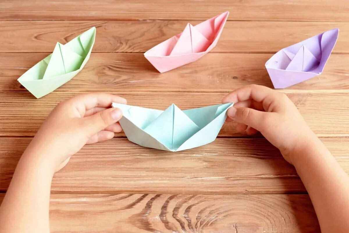 ساخت کاردستی با کاغذ ؛ آموزش اوریگامی قو، روباه، فیل و قایق برای همه سنین