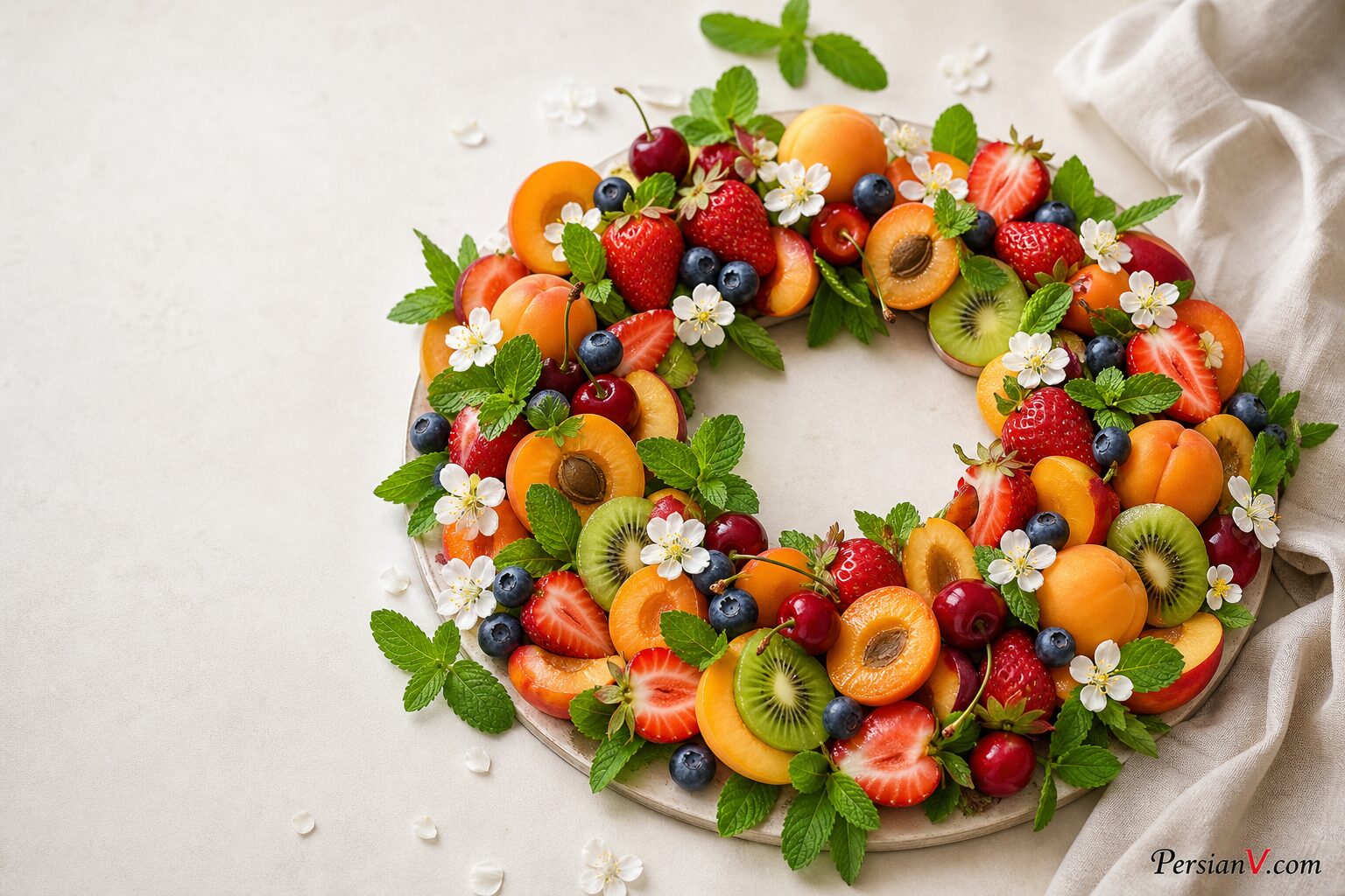 حلقه گل تابستانی