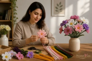 گل‌هایی که هیچ‌وقت پژمرده نمی‌شوند؛ سیم مخملی چطور از کاردستی ساده به موج ۲۰۲۶ رسید؟