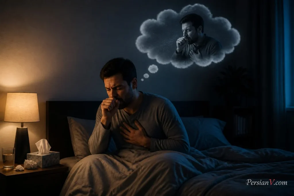 تعبیر خواب سرفه؛ از سرفه خشک و خلطدار تا سرفه شدید در خواب
