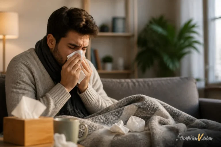 تعبیر خواب مخاط بینی و فین کردن ؛ معنی آب بینی، فین روی زمین و در خانه در خواب