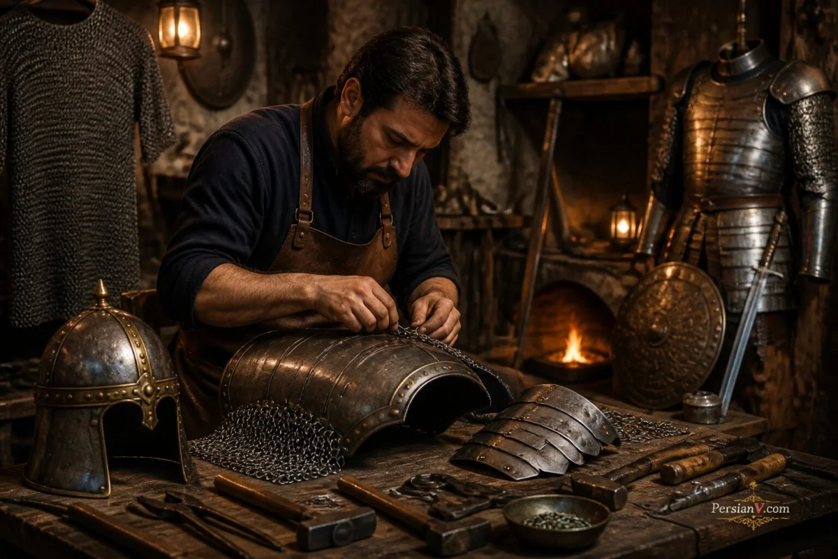 تعبیر خواب زرهساز ؛ دیدن ساختن و تعمیر زره در خواب چه معنایی دارد؟