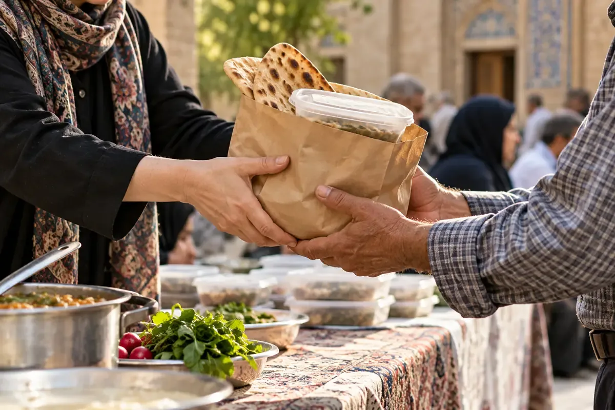 نان دادن به نیازمند در خواب تعبیر خواب نان دادن به فقیر و تقسیم نان تازه