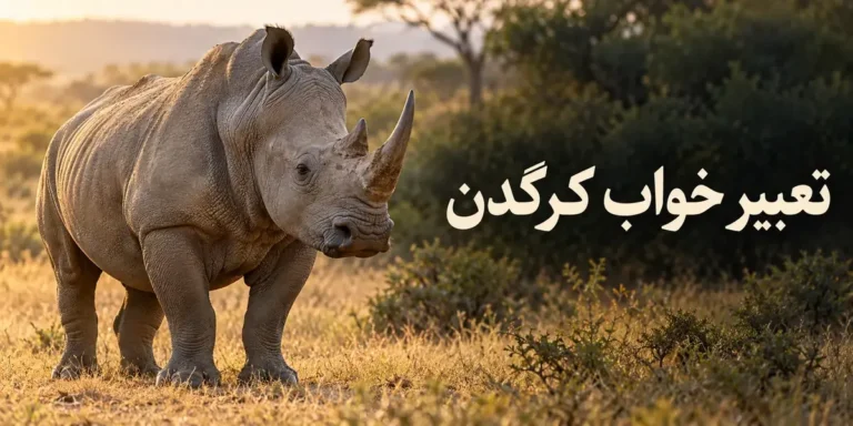 تعبیر خواب کرگدن؛ معنی حمله، فرار، بچه کرگدن و دیدن در خانه