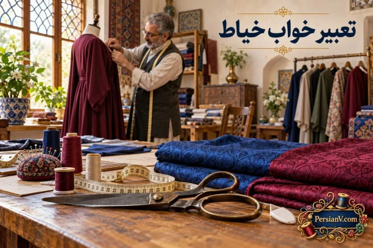 تعبیر خواب خیاط و خیاطی؛ دوختن لباس، اندازه گرفتن و پرو کردن