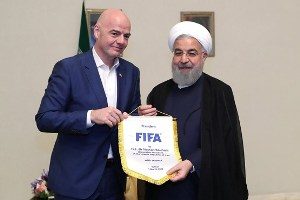 جزئیات نامه محرمانه اینفانتینو , رئیس فیفا به حسن روحانی!