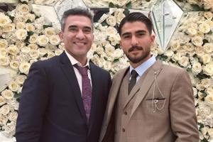 سلفی خانوادگی جالب احمدرضا عابدزاده با همسر و دختر و دامادش!