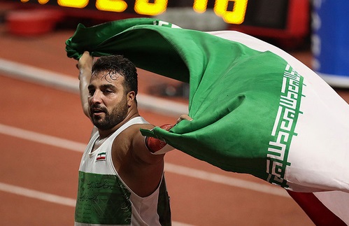 حدادی قهرمان المپیک احسان حدادی