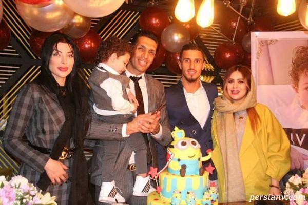 پسر سپهر حیدری ؛ جشن تولد پسر سپهر حیدری با حضور هنرمندان و فوتبالیست ها
