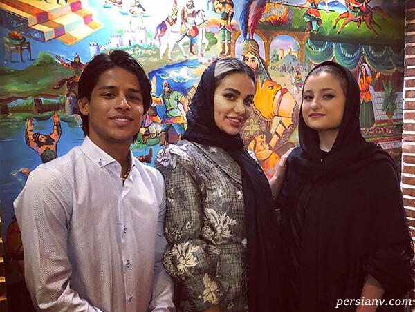مهدی قایدی مهدی قایدی و همسرش