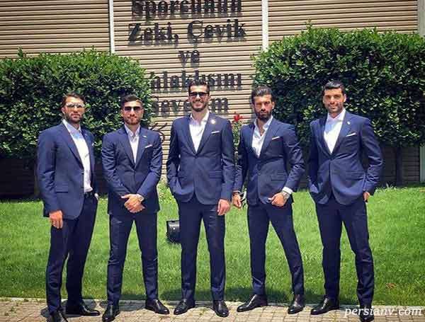 رقص جالب بازیکنان تیم ملی با آهنگ مازندرانی در اتوبوس