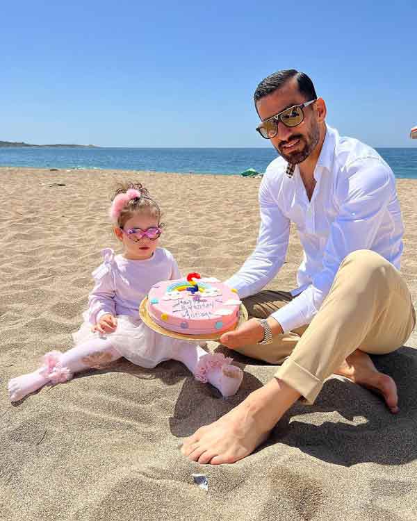 احسان حاج صفی تولد دختر احسان حاج صفی