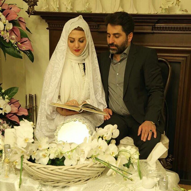 ژیلا صادقی در لباس عروس: تصاویر مراسم ازدواج و ماجرای ممنوع الکاری