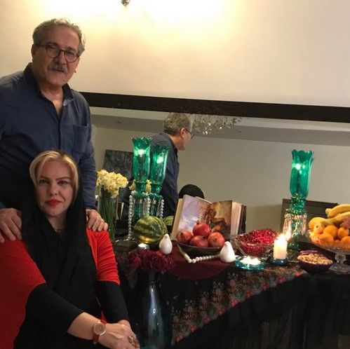 افسانه چهره آزاد و همسرش در شب یلدا بازیگران در شب یلدا 96