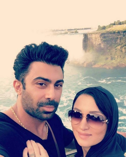 روناک یونسی و همسرش محسن میری بازیگران و همسرانشان 206