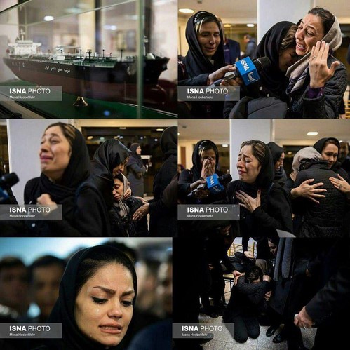 غرق شدن سانچی تسلیت چهره ها برای کشتی سانچی
