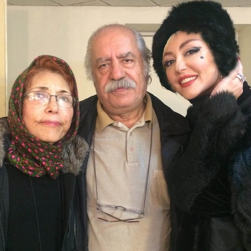 عکس بازیگران سینما و تلویزیون با والدین