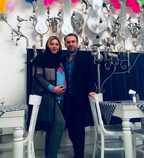 فریبا نادری مادر شد