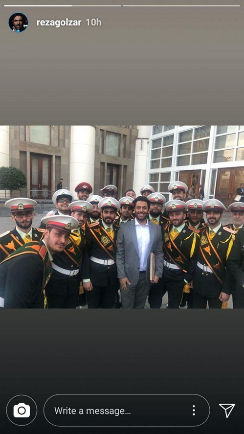 استوری های دیدنی بازیگران