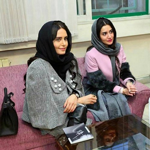 الناز شاکردوست و خواهرش عکس خانوادگی هنرمندان 155